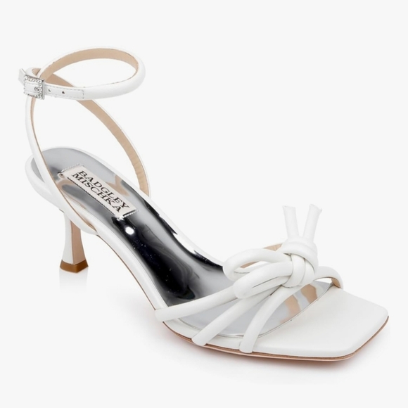 Badgley Mischka Bridal Strap Heel 9 - Picture 1 of 11